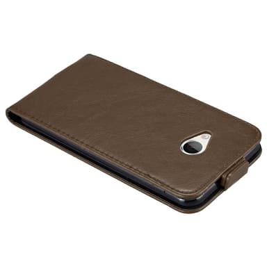 HTC U PLAY deksel flip cover (brun)