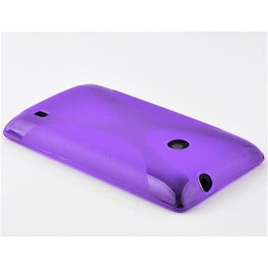 Nokia X Deksel Case Cover (lilla)