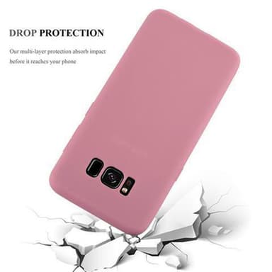 Deksel Samsung Galaxy S8 PLUS Silikon cover (rosa)