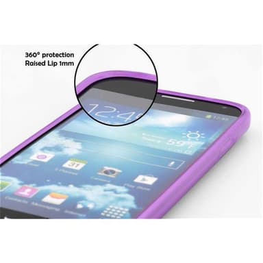 Nokia X Deksel Case Cover (lilla)