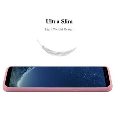 Deksel Samsung Galaxy S8 PLUS Silikon cover (rosa)
