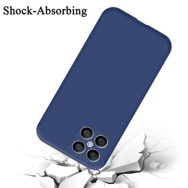 Honor X8 silikondeksel case (blå)