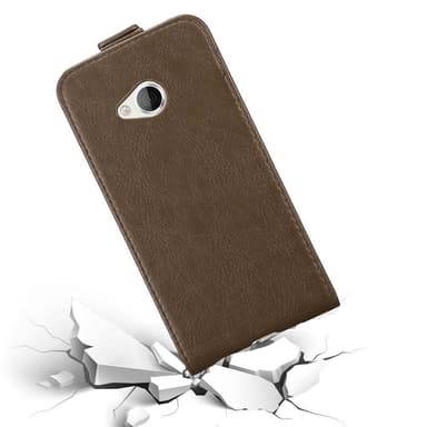 HTC U PLAY deksel flip cover (brun)
