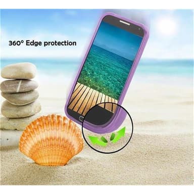 Nokia X Deksel Case Cover (lilla)