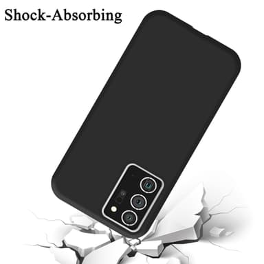 Samsung Galaxy NOTE 20 PLUS silikondeksel case (svart)