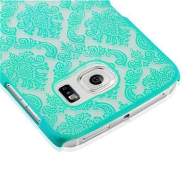 Samsung Galaxy S6 EDGE Hardt Deksel Cover (grønn)