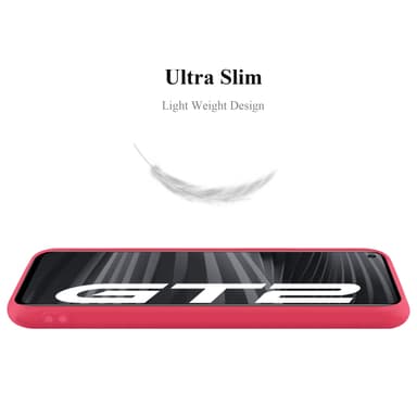 Deksel Realme GT 2 / GT Neo 2 Silikon cover (rød)