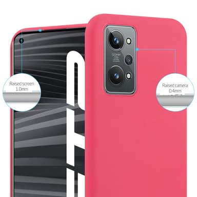 Deksel Realme GT 2 / GT Neo 2 Silikon cover (rød)
