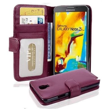 Samsung Galaxy NOTE 3 NEO lommebokdeksel case (lilla)