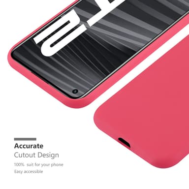 Deksel Realme GT 2 / GT Neo 2 Silikon cover (rød)