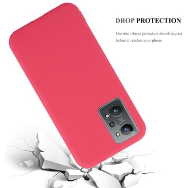Deksel Realme GT 2 / GT Neo 2 Silikon cover (rød)