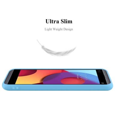 Deksel LG Q8 Silikon cover (blå)