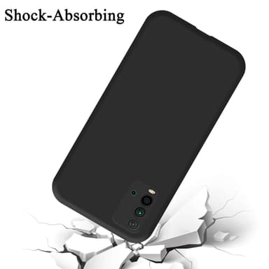 Xiaomi RedMi 9T silikondeksel case (Svart)
