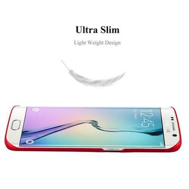 Deksel Samsung Galaxy S6 EDGE Case Cover (rød)