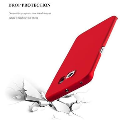 Deksel Samsung Galaxy S6 EDGE Case Cover (rød)