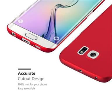 Deksel Samsung Galaxy S6 EDGE Case Cover (rød)