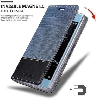 Sony Xperia XA1 PLUS lommebokdeksel etui (blå)