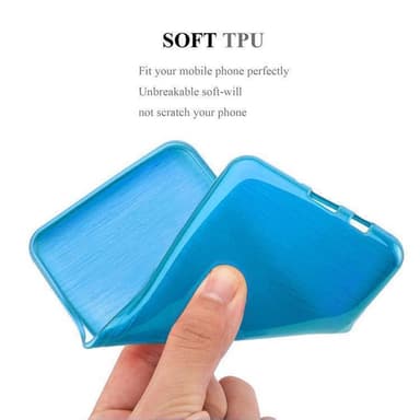 iPhone X / XS silikondeksel cover (turkis)