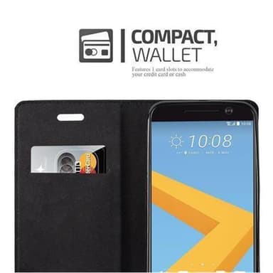 HTC ONE M10 lommebokdeksel case (turkis)
