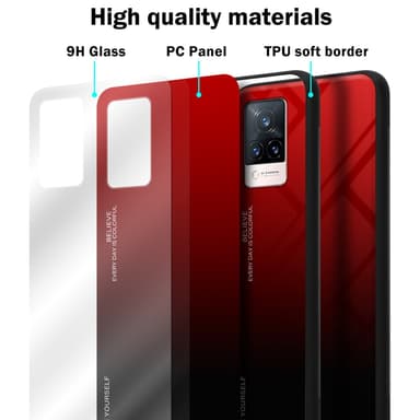 Deksel Vivo V21 4G / 5G Case Cover (svart)