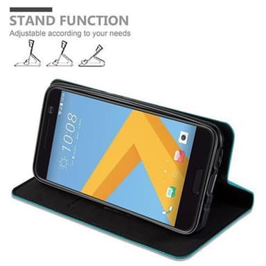 HTC ONE M10 lommebokdeksel case (turkis)