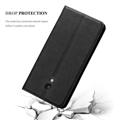 MEIZU M6S lommebokdeksel case (svart)
