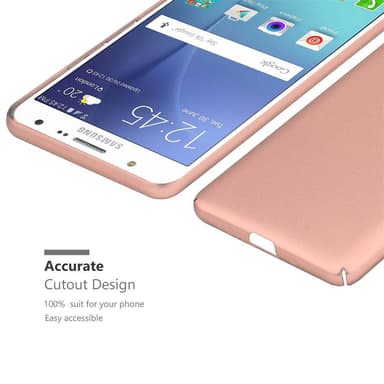 Deksel Samsung Galaxy J7 2015 Case Cover (rosa)