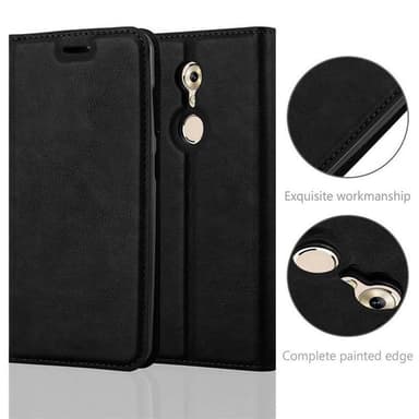 ZTE Axon 7 MINI lommebokdeksel case (svart)