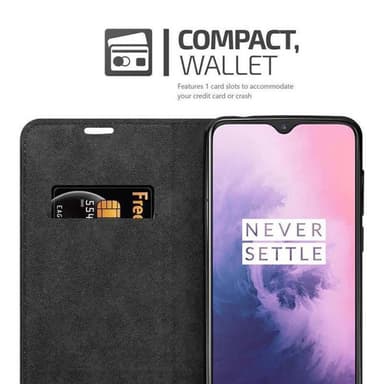OnePlus 7 lommebokdeksel case (rød)