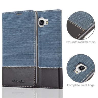 Samsung Galaxy A7 2016 lommebokdeksel etui (blå)