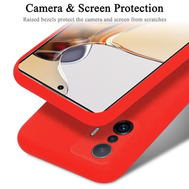 Xiaomi 11T / 11T PRO silikondeksel case (rød)