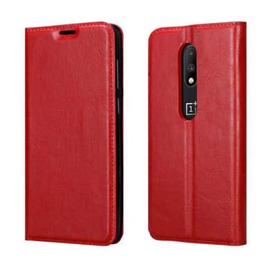 OnePlus 7 lommebokdeksel case (rød)