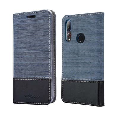 HTC Desire 19 PLUS lommebokdeksel etui (blå)