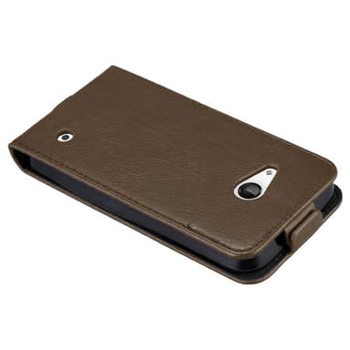 Nokia Lumia 550 deksel flip cover (brun)