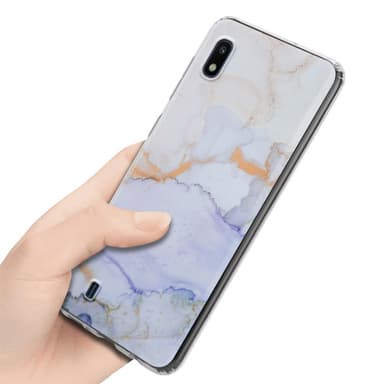 Samsung Galaxy A10 / M10 lommebokdeksel etui (hvit)