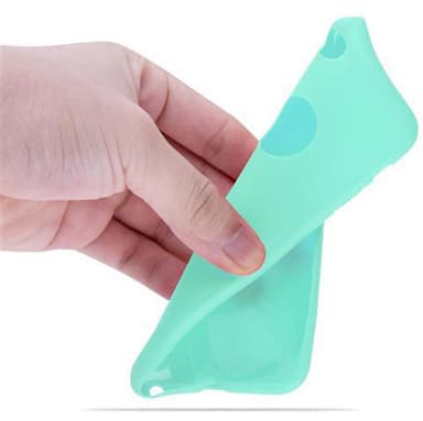 Deksel iPhone 6 PLUS / 6S PLUS Silikon cover (blå)