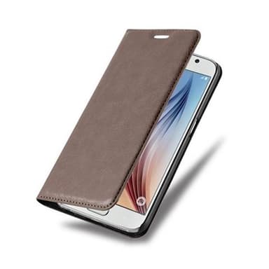Samsung Galaxy S6 lommebokdeksel case (brun)
