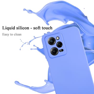 Xiaomi Poco X5 Pro 5G silikondeksel case (Lilla)