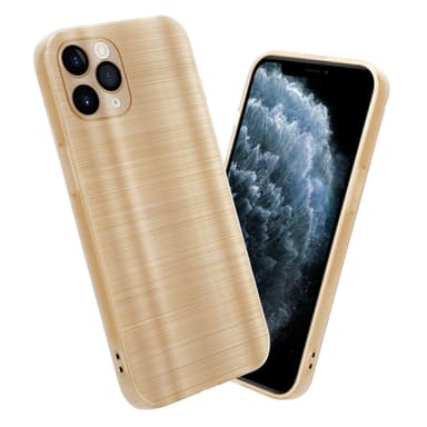 iPhone 11 PRO Silikondeksel Beskyttelse (gold)