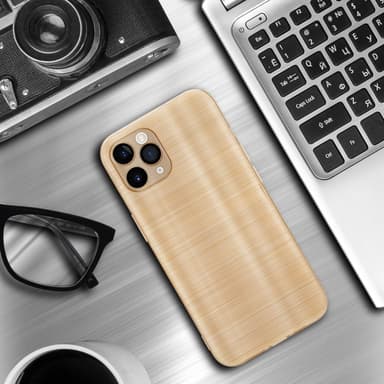 iPhone 11 PRO Silikondeksel Beskyttelse (gold)