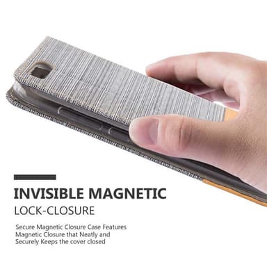 Xiaomi Mi 6 lommebokdeksel etui (grå)