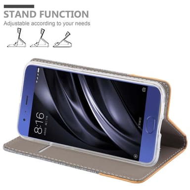 Xiaomi Mi 6 lommebokdeksel etui (grå)