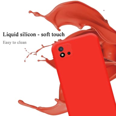 Realme C11 2021 silikondeksel case (rød)