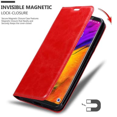 LG V35 lommebokdeksel case (rød)