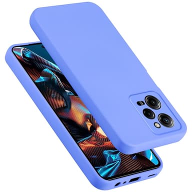 Xiaomi Poco X5 Pro 5G silikondeksel case (Lilla)