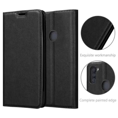 Samsung Galaxy A11 / M11 lommebokdeksel case (svart)