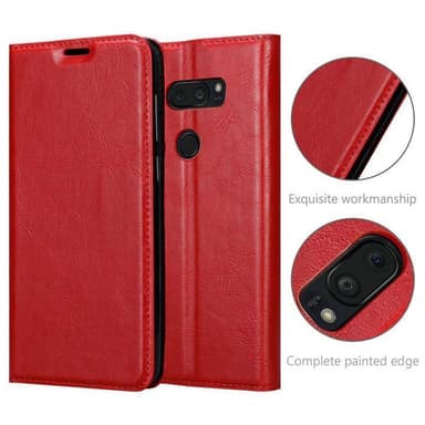LG V35 lommebokdeksel case (rød)