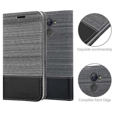 Huawei Enjoy 7 PLUS lommebokdeksel etui (grå)