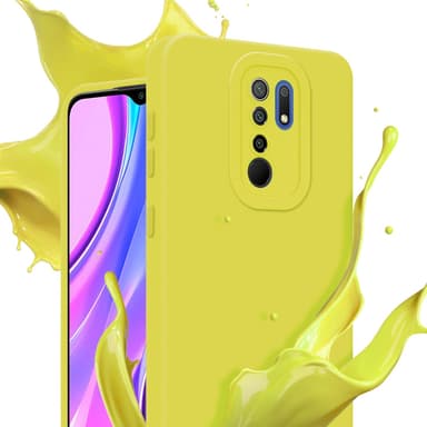 Xiaomi RedMi 9 Deksel case (gul)