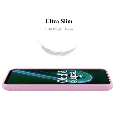 Deksel Realme 9 4G / 9 PRO+ Silikon cover (rosa)
